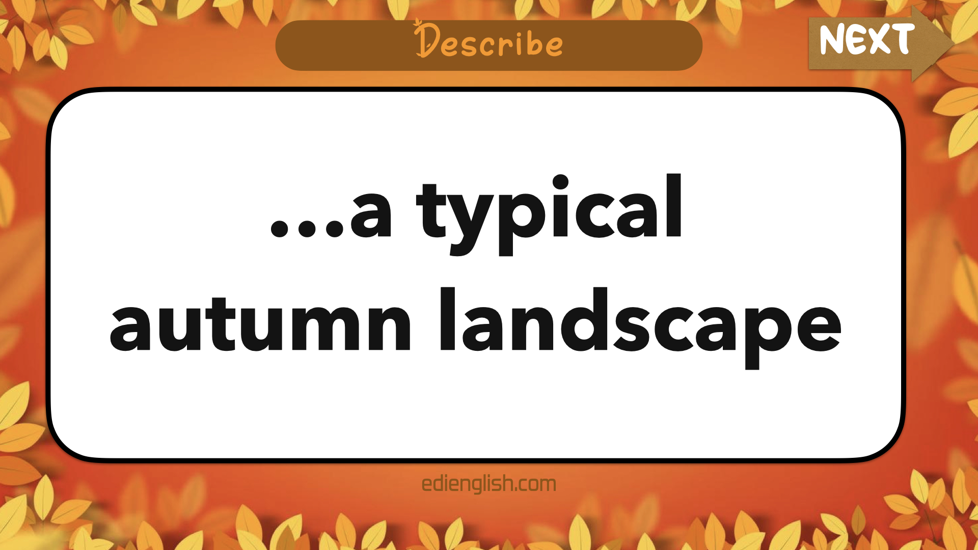 First slide