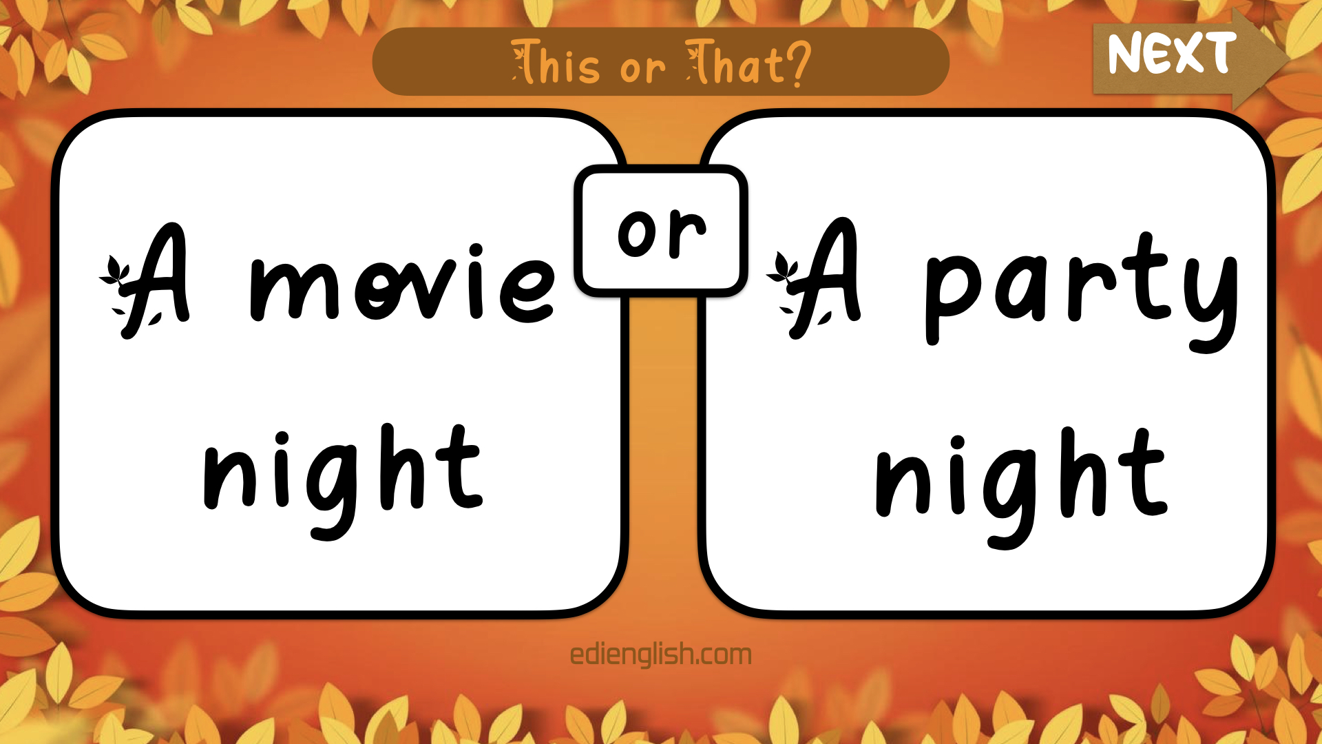 First slide