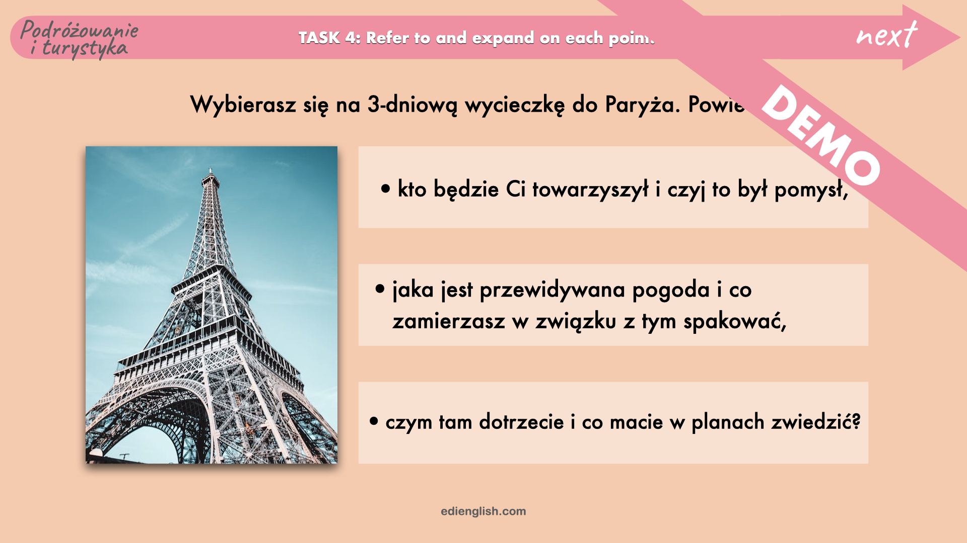 First slide