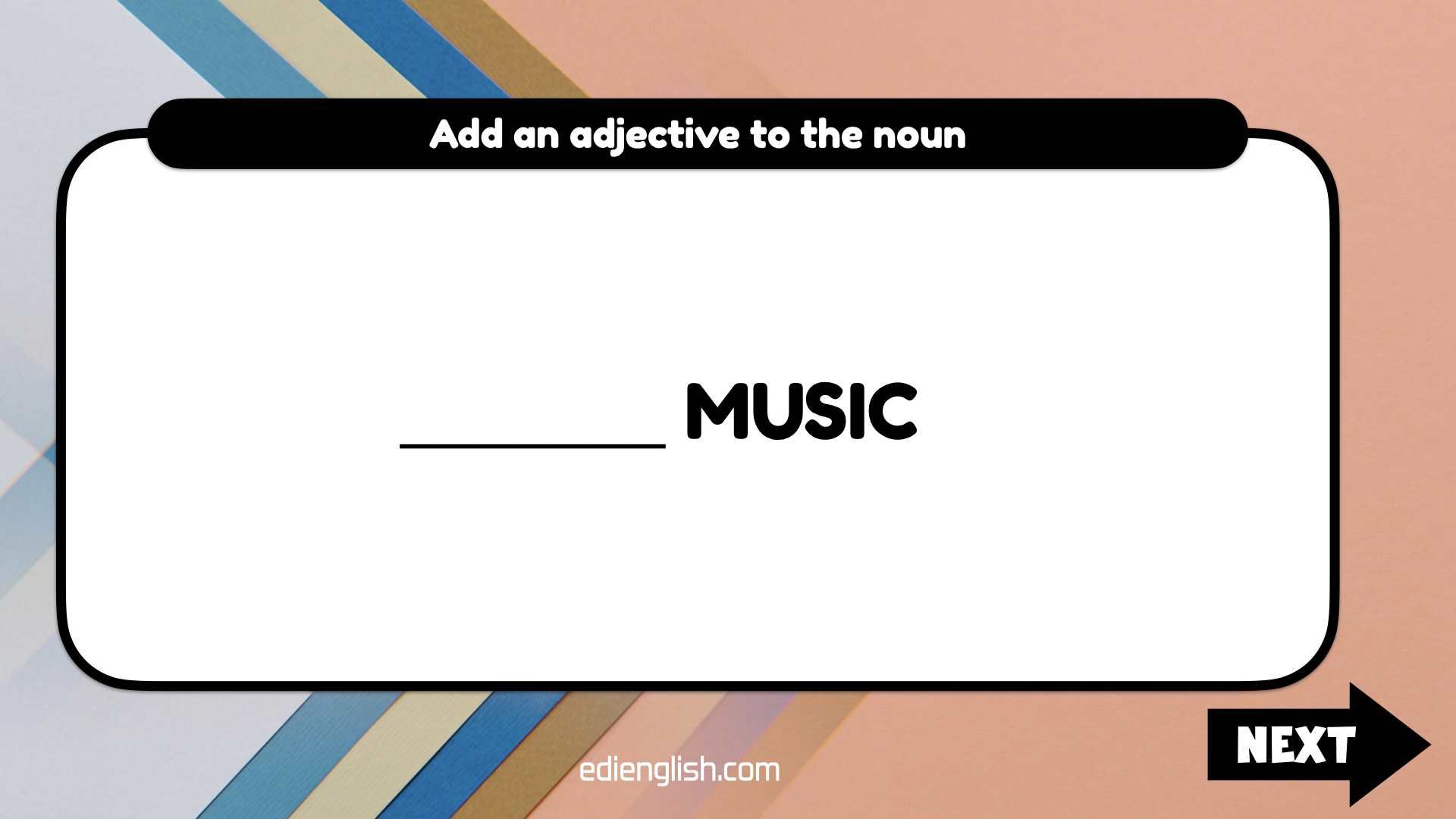 First slide