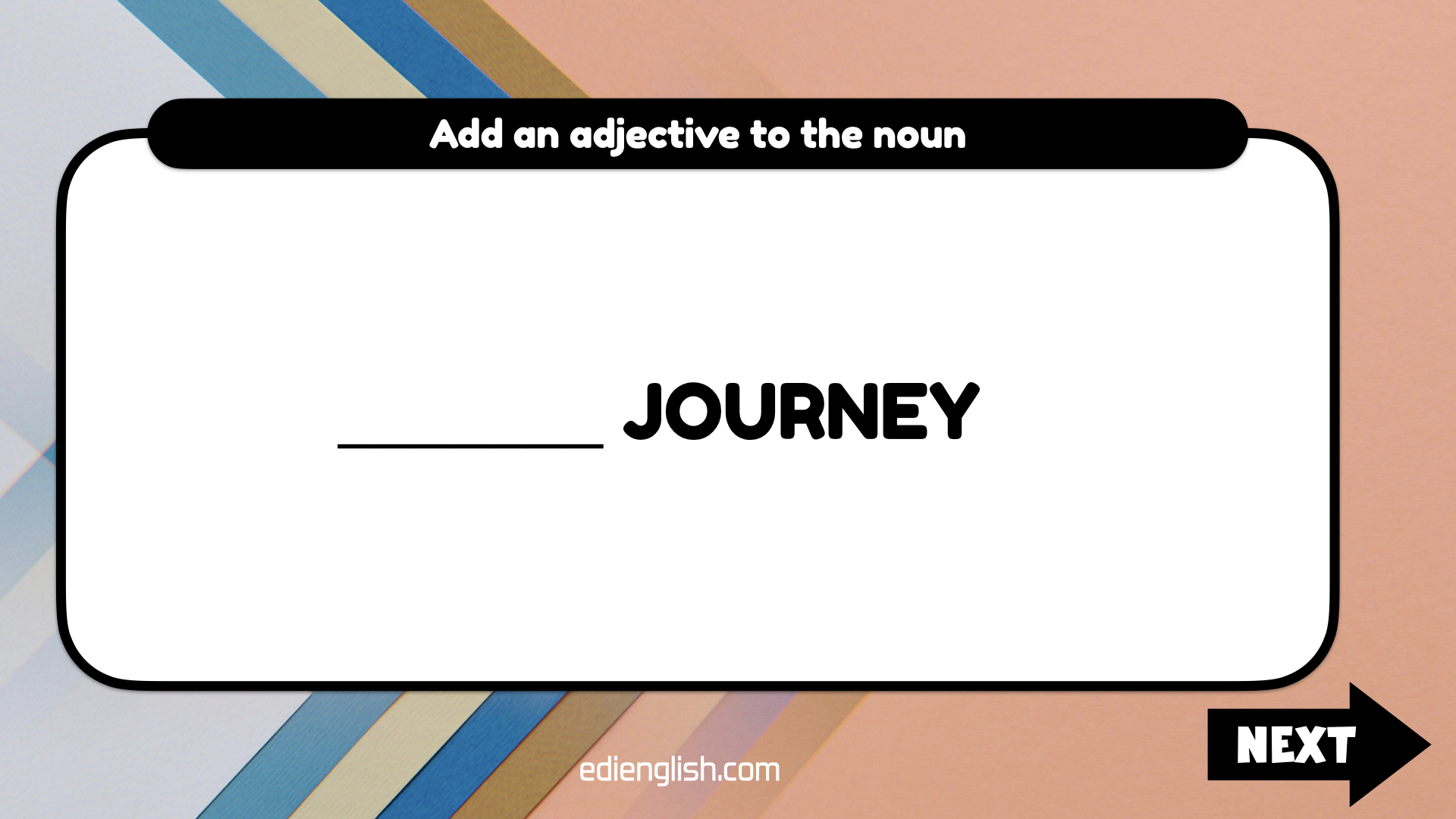 First slide