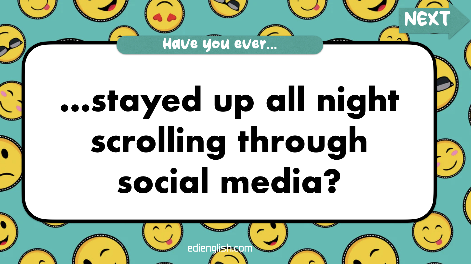 First slide
