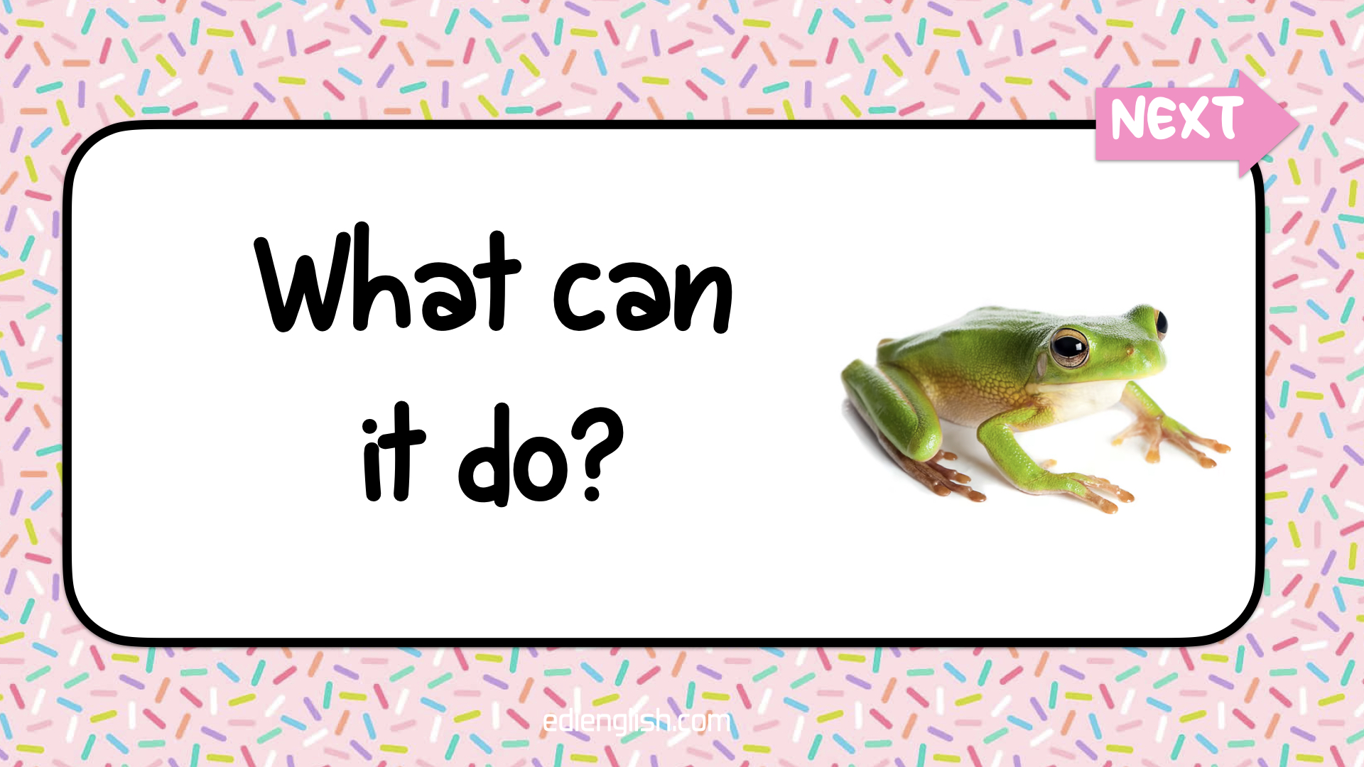 First slide