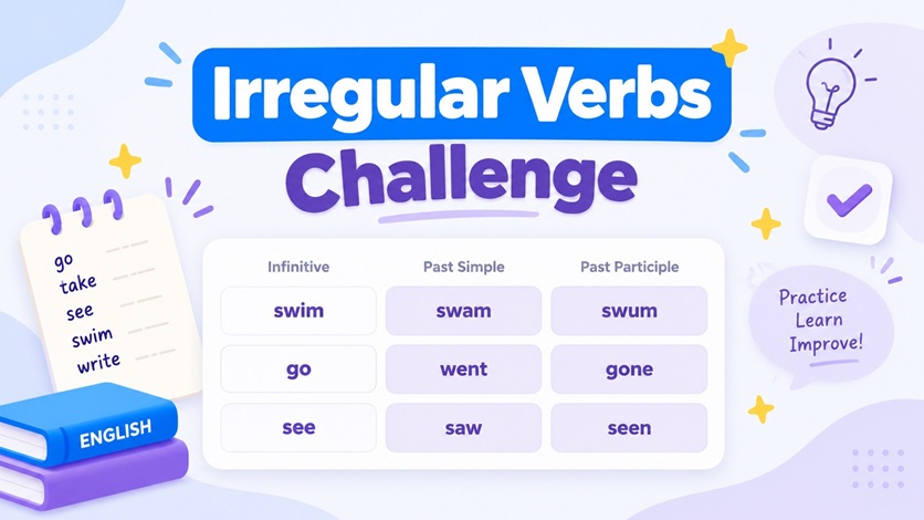 Irregular Verbs Challenge